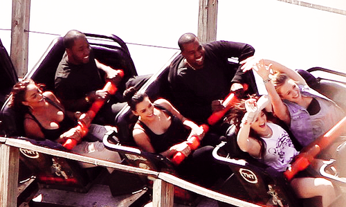 kim-kanye-amusement-park