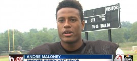 High School Football Player Dies After Scoring Touchdown During Game andre-maloney-football