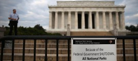 Government Shutdown Forces Closures In Nation's  Capitol