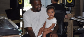 kanye-west-north-west-studio-pic