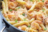 Try This At Home: Spicy Parmesan Shrimp Pasta