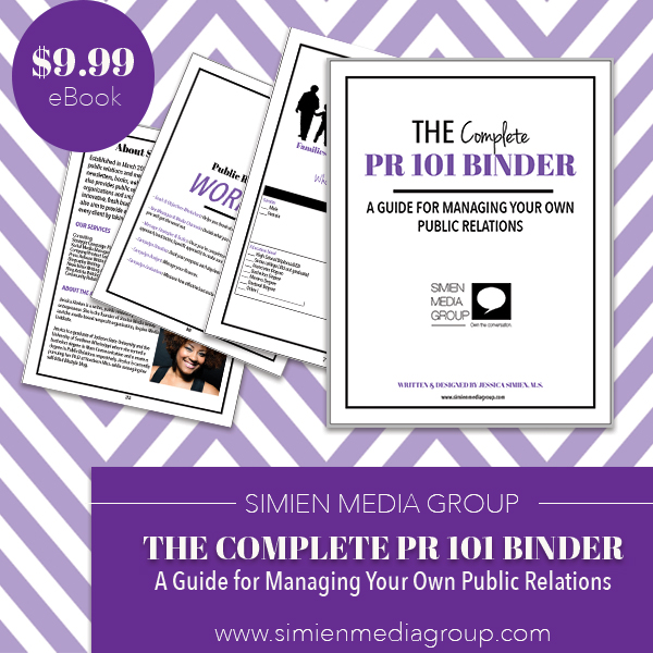 The Complete PR 101 Binder